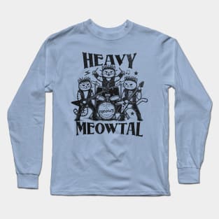 Heavy Metal Cats Long Sleeve T-Shirt